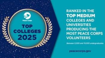 Graphic of Peace Corps medallion